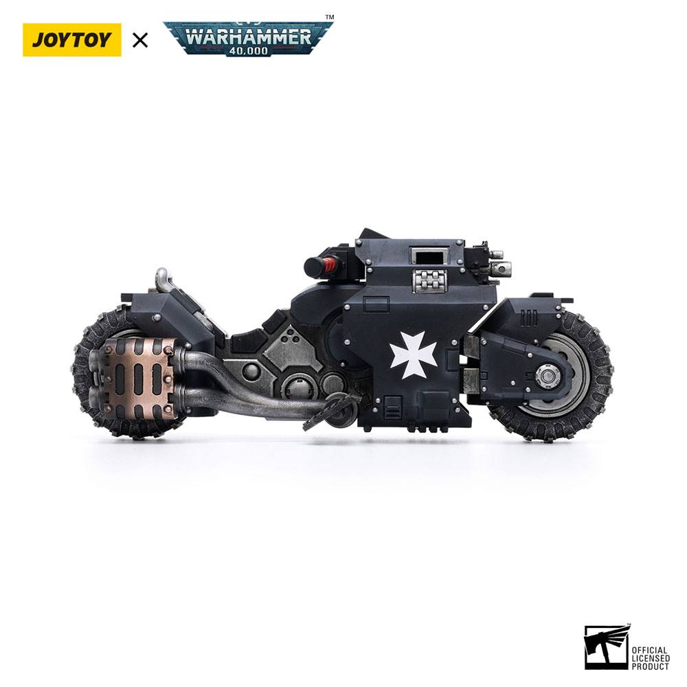 Warhammer 40k Fahrzeug 1/18 Black Templars Outrider Bike 22 cm - Versand: 5-7 Tage nach Bestellung