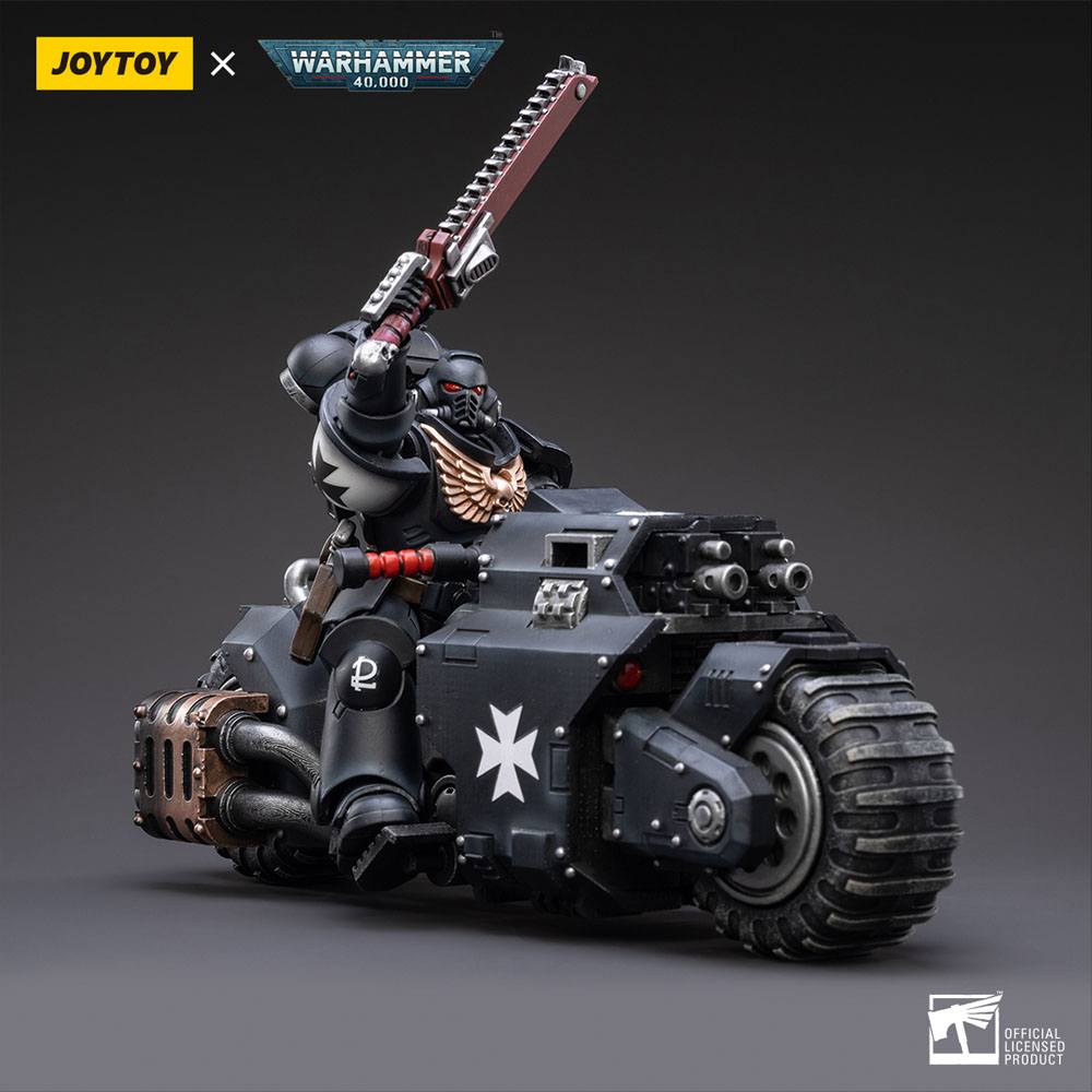 Warhammer 40k Fahrzeug 1/18 Black Templars Outrider Bike 22 cm - Versand: 5-7 Tage nach Bestellung