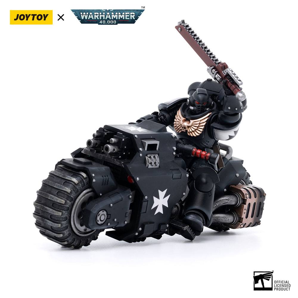 Warhammer 40k Fahrzeug 1/18 Black Templars Outrider Bike 22 cm - Versand: 5-7 Tage nach Bestellung