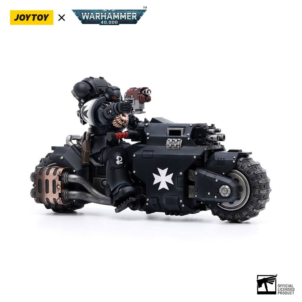 Warhammer 40k Fahrzeug 1/18 Black Templars Outrider Bike 22 cm - Versand: 5-7 Tage nach Bestellung