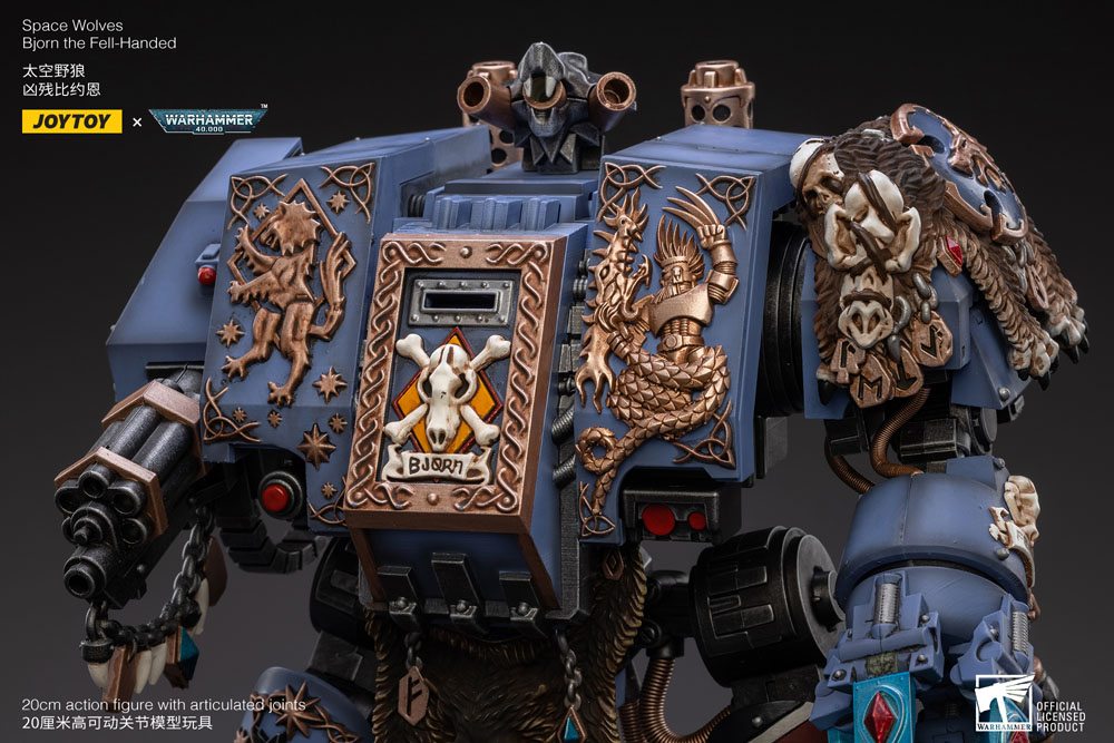 Warhammer 40k Actionfigur 1/18 Space Wolves Bjorn the Fell-Handed 19 cm - Preorder - ETA: 24.11.2025