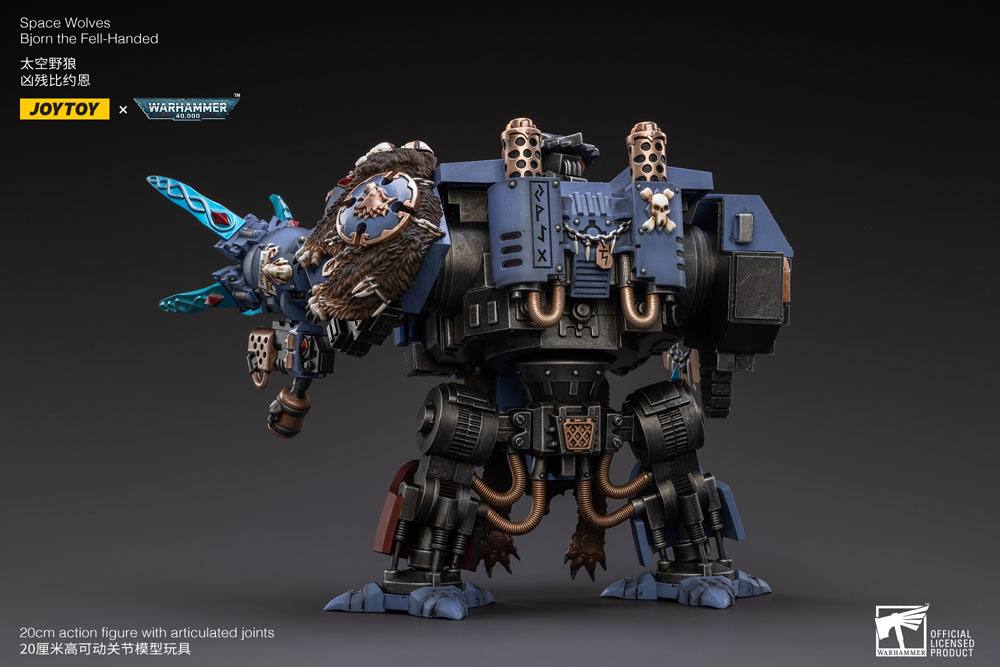 Warhammer 40k Actionfigur 1/18 Space Wolves Bjorn the Fell-Handed 19 cm - Preorder - ETA: 24.11.2025