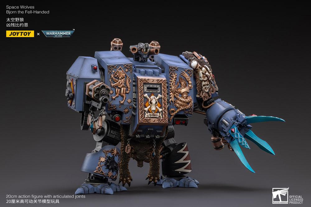 Warhammer 40k Actionfigur 1/18 Space Wolves Bjorn the Fell-Handed 19 cm - Preorder - ETA: 24.11.2025