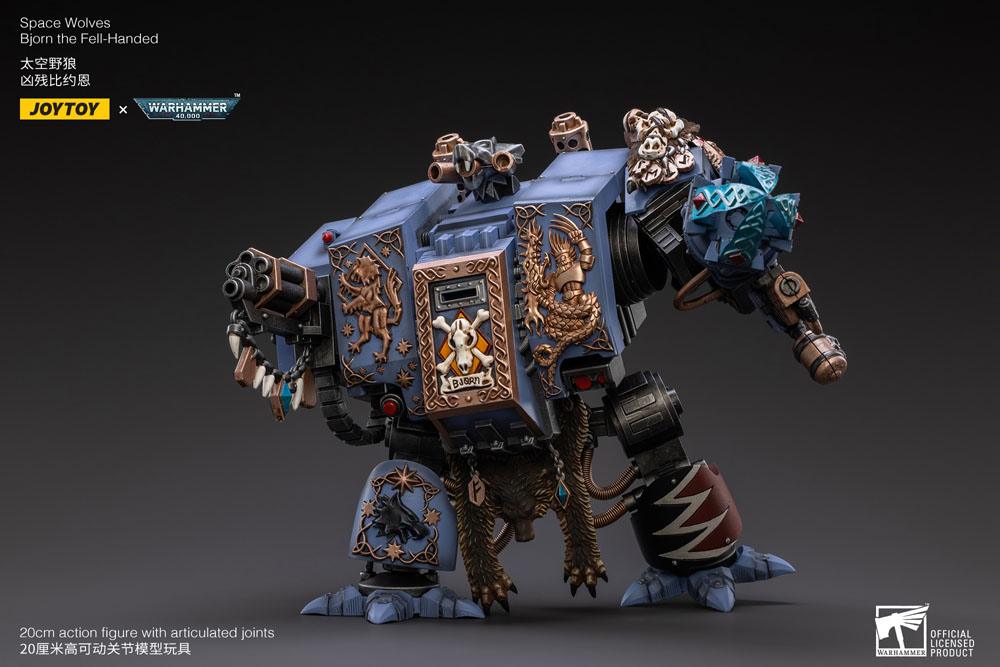 Warhammer 40k Actionfigur 1/18 Space Wolves Bjorn the Fell-Handed 19 cm - Preorder - ETA: 24.11.2025