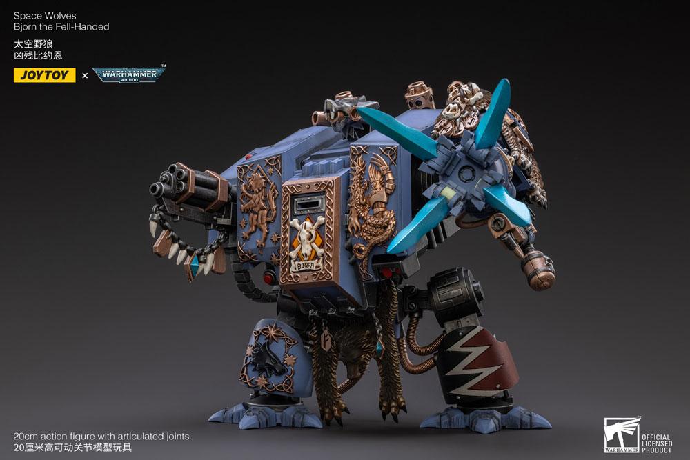 Warhammer 40k Actionfigur 1/18 Space Wolves Bjorn the Fell-Handed 19 cm - Preorder - ETA: 24.11.2025