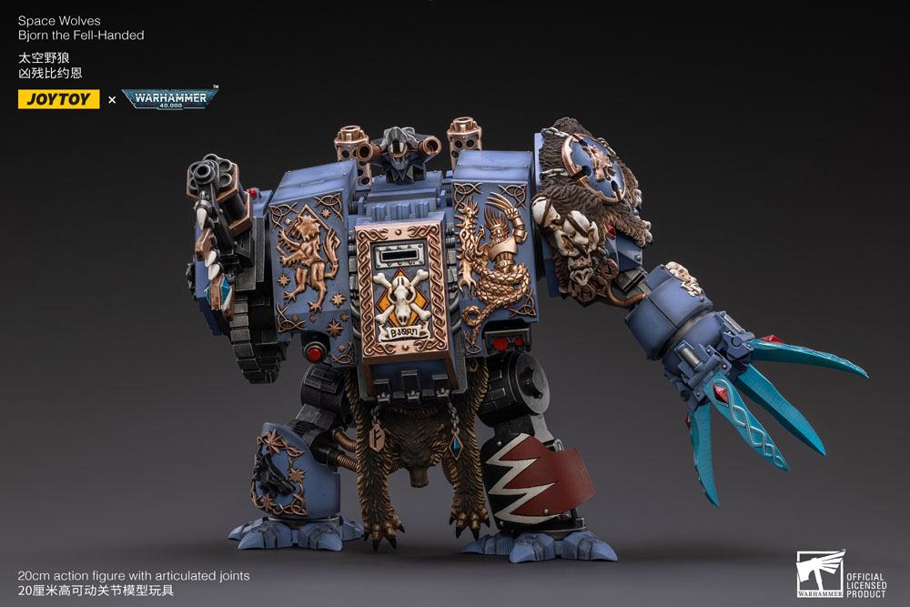 Warhammer 40k Actionfigur 1/18 Space Wolves Bjorn the Fell-Handed 19 cm - Preorder - ETA: 24.11.2025