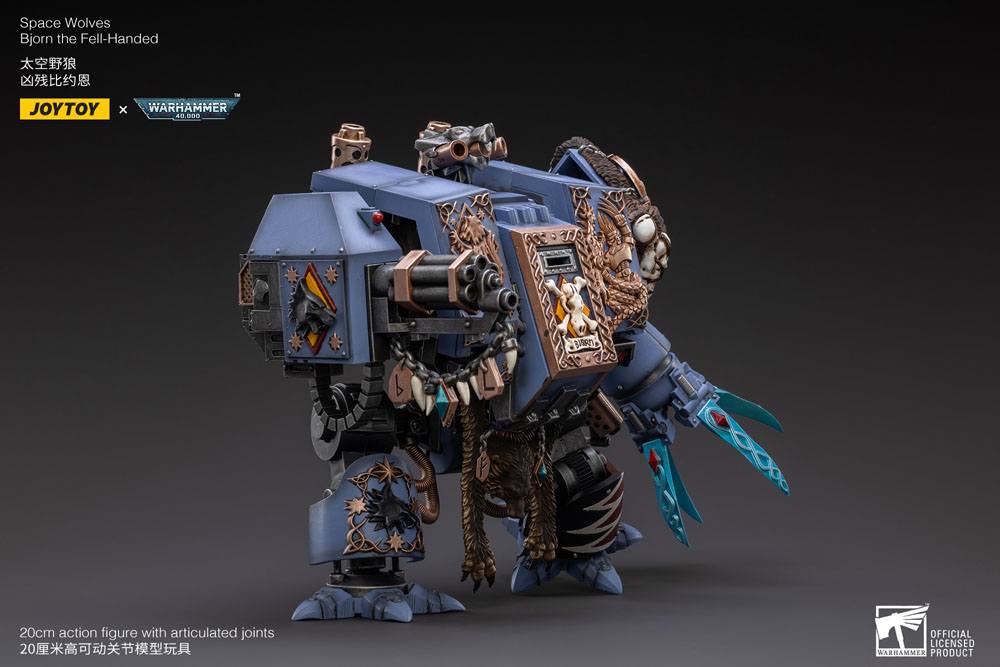 Warhammer 40k Actionfigur 1/18 Space Wolves Bjorn the Fell-Handed 19 cm - Preorder - ETA: 24.11.2025