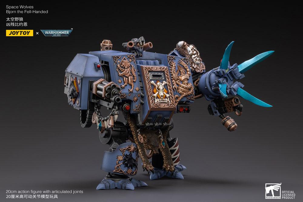 Warhammer 40k Actionfigur 1/18 Space Wolves Bjorn the Fell-Handed 19 cm - Preorder - ETA: 24.11.2025