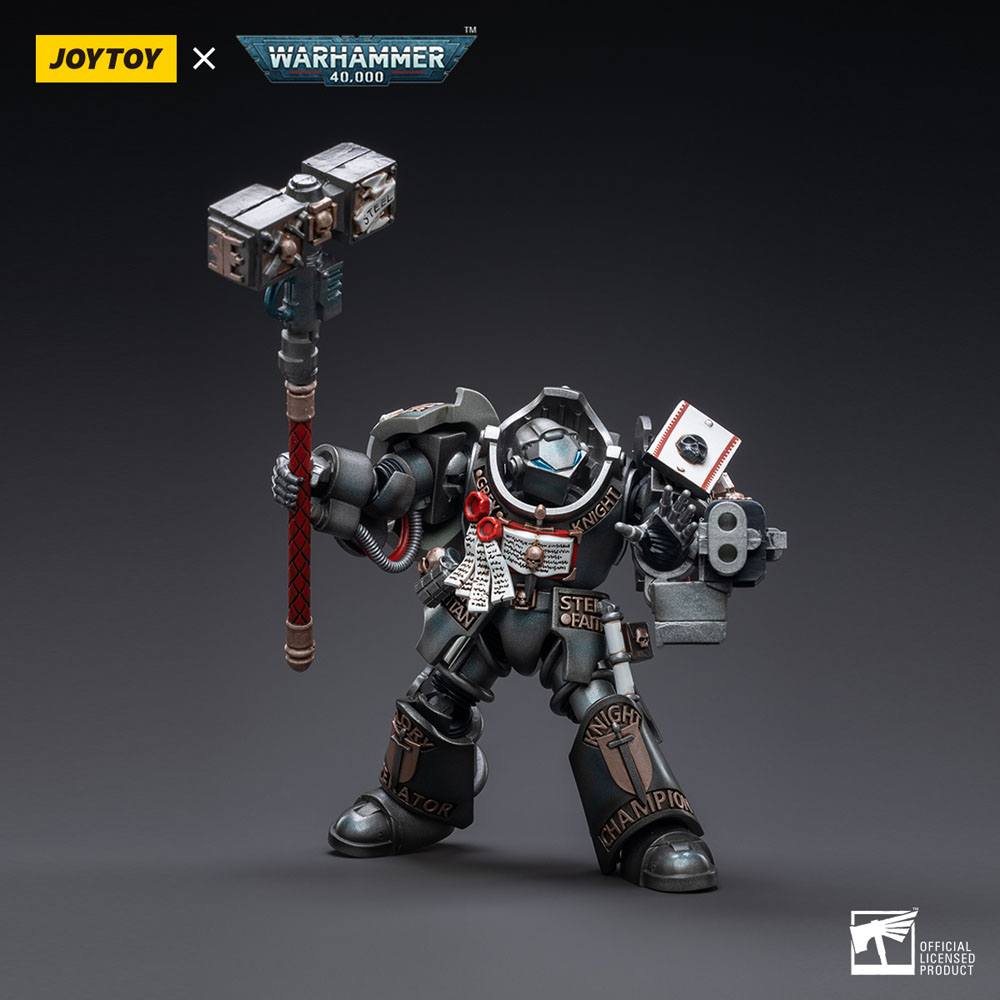 Warhammer 40k Actionfigur 1/18 Grey Knights Terminator Caddon Vibova 13 cm - Versand: 5-7 Tage nach Bestellung