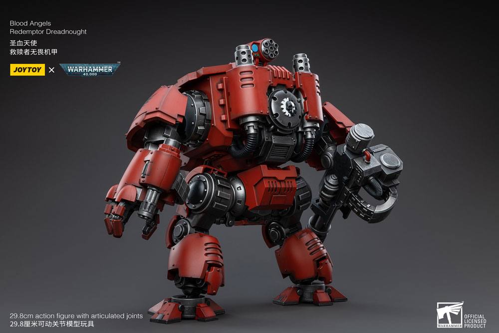 Warhammer 40k Actionfigur 1/18 Blood Angels Redemptor Dreadnought 30 cm - Preorder - ETA: 26.01.2026