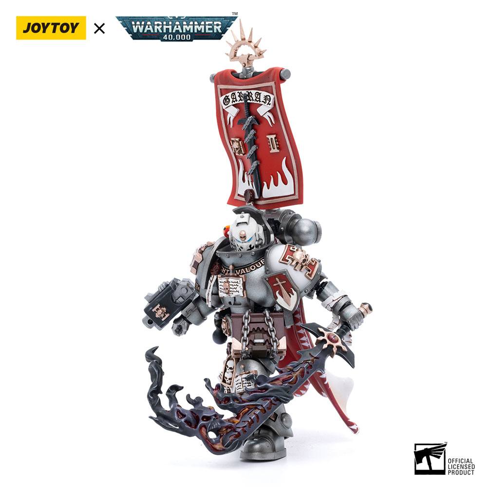 Warhammer 40k Actionfigur 1/18 Grey Knights Castellan Crowe 12 cm - Preorder - ETA: 25.10.2026