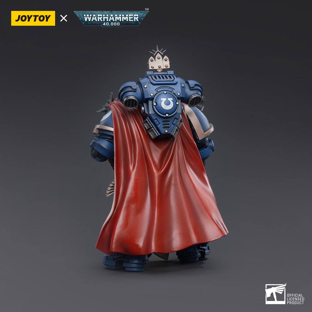 Warhammer 40k Actionfigur 1/18 Ultramarines Captain with Master-Crafted Heavy Bolt Rifle 12 cm - Preorder - ETA: 08.09.2025