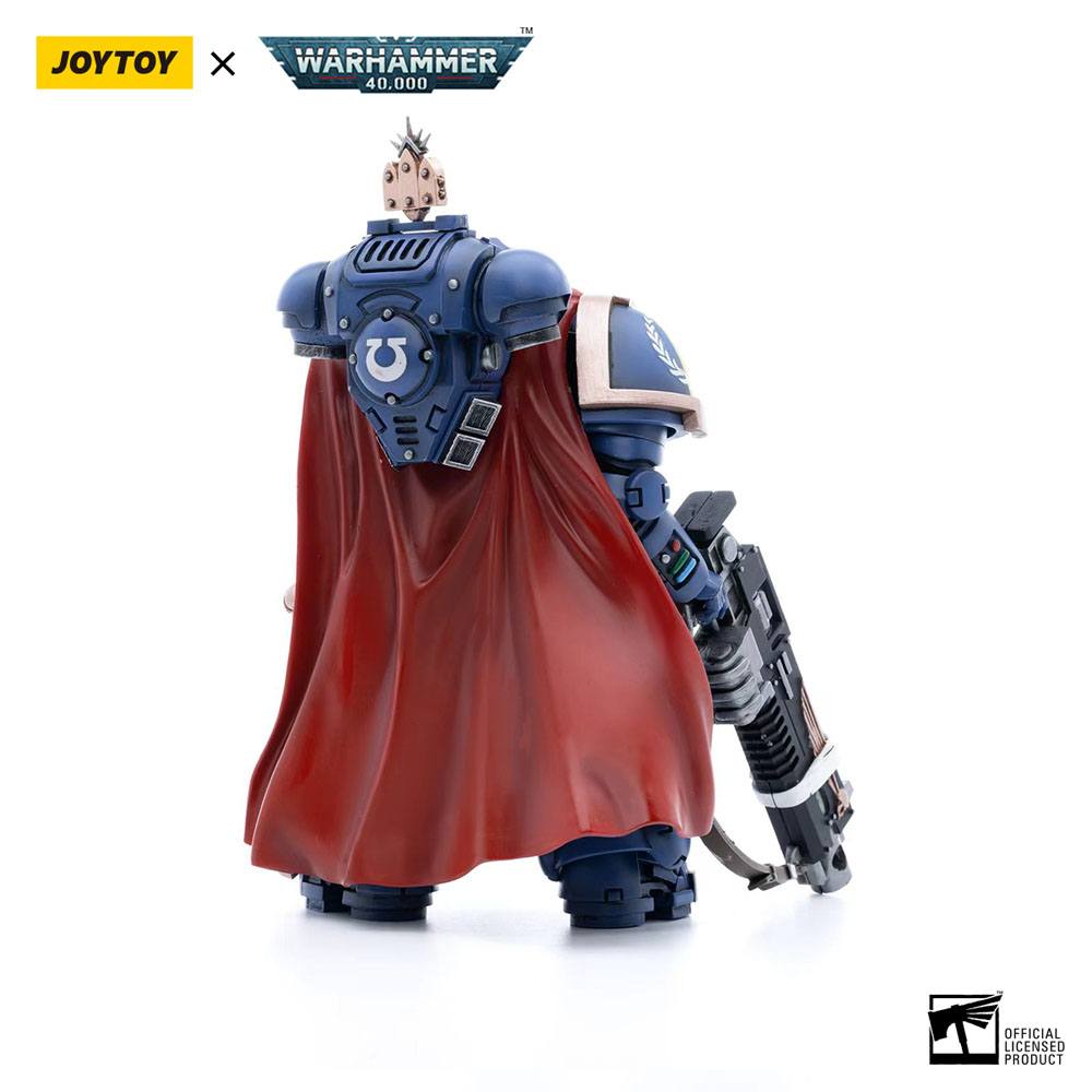 Warhammer 40k Actionfigur 1/18 Ultramarines Captain with Master-Crafted Heavy Bolt Rifle 12 cm - Preorder - ETA: 08.09.2025