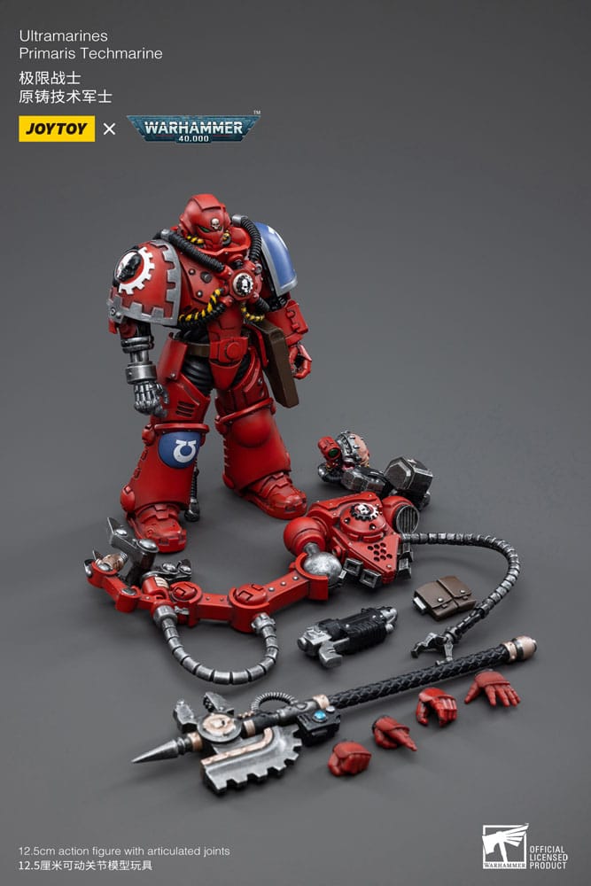 Warhammer 40k Actionfigur 1/18 Ultramarines Primaris Techmarine 12 cm - Preorder - ETA: 24.11.2025