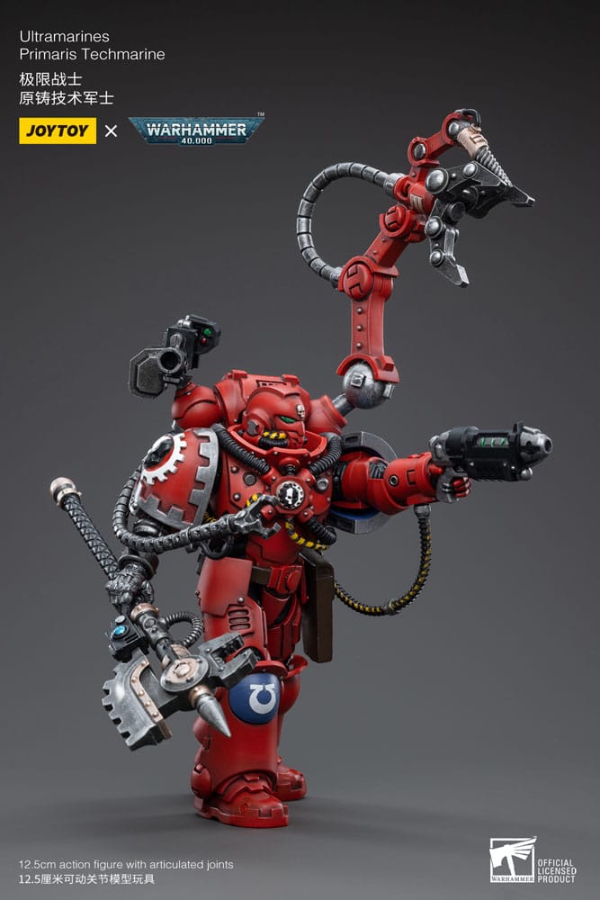 Warhammer 40k Actionfigur 1/18 Ultramarines Primaris Techmarine 12 cm - Preorder - ETA: 24.11.2025