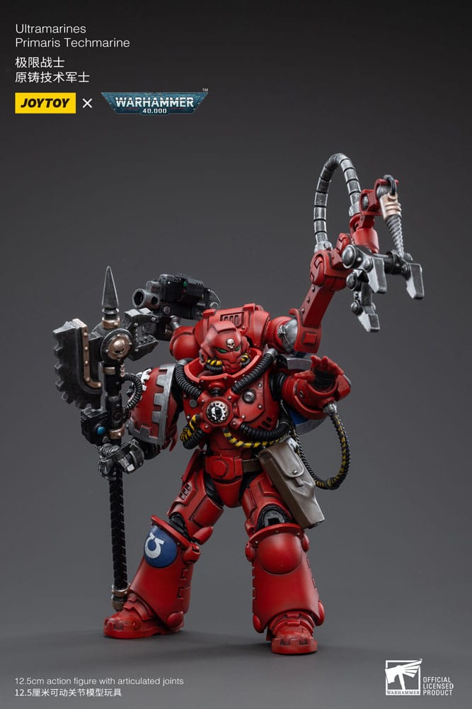 Warhammer 40k Actionfigur 1/18 Ultramarines Primaris Techmarine 12 cm - Preorder - ETA: 24.11.2025