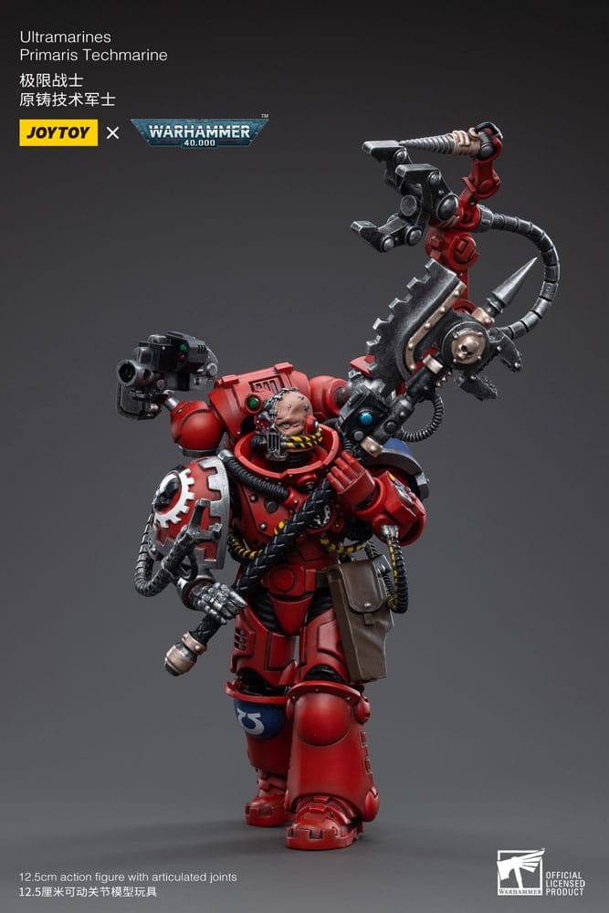 Warhammer 40k Actionfigur 1/18 Ultramarines Primaris Techmarine 12 cm - Preorder - ETA: 24.11.2025