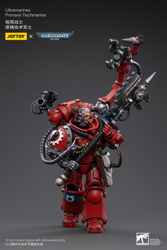 Warhammer 40k Actionfigur 1/18 Ultramarines Primaris Techmarine 12 cm - Preorder - ETA: 24.11.2025