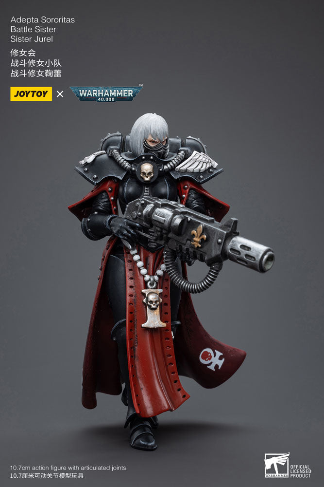 Warhammer 40k Actionfigur 1/18 Adepta Sororitas Battle Sister Sister Jurel 10 cm - Preorder - ETA: 24.11.2025