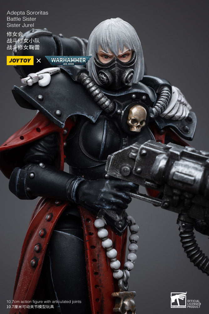 Warhammer 40k Actionfigur 1/18 Adepta Sororitas Battle Sister Sister Jurel 10 cm - Preorder - ETA: 24.11.2025