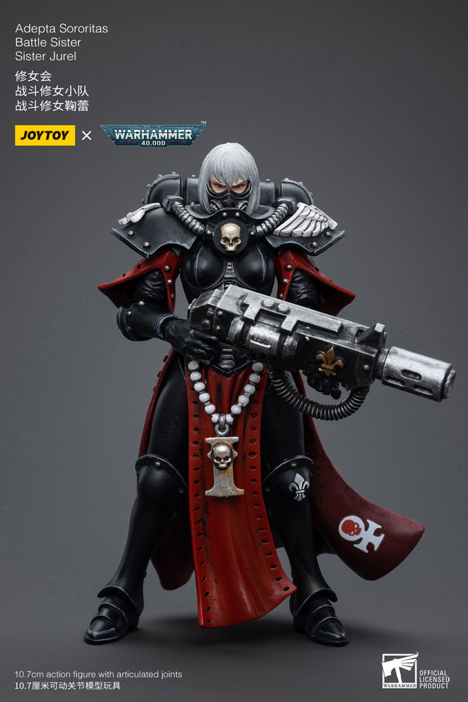 Warhammer 40k Actionfigur 1/18 Adepta Sororitas Battle Sister Sister Jurel 10 cm - Preorder - ETA: 24.11.2025