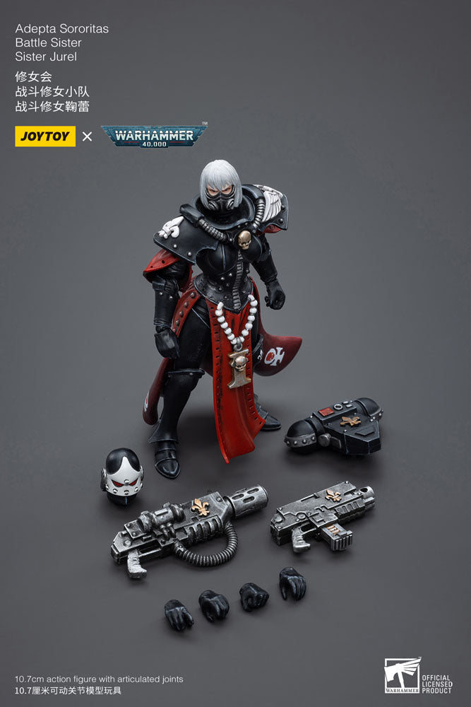 Warhammer 40k Actionfigur 1/18 Adepta Sororitas Battle Sister Sister Jurel 10 cm - Preorder - ETA: 24.11.2025