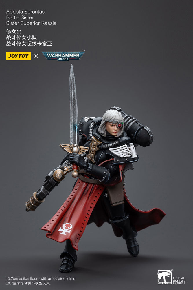 Warhammer 40k Actionfigur 1/18 Adepta Sororitas Battle Sister Sister Kassia 10 cm - Preorder - ETA: 24.11.2025