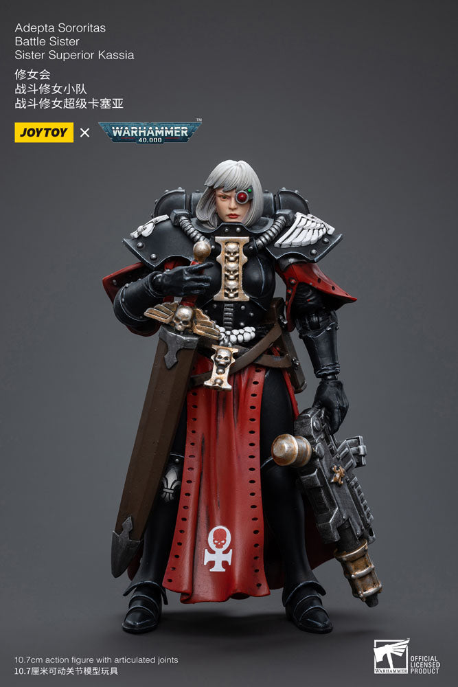 Warhammer 40k Actionfigur 1/18 Adepta Sororitas Battle Sister Sister Kassia 10 cm - Preorder - ETA: 24.11.2025