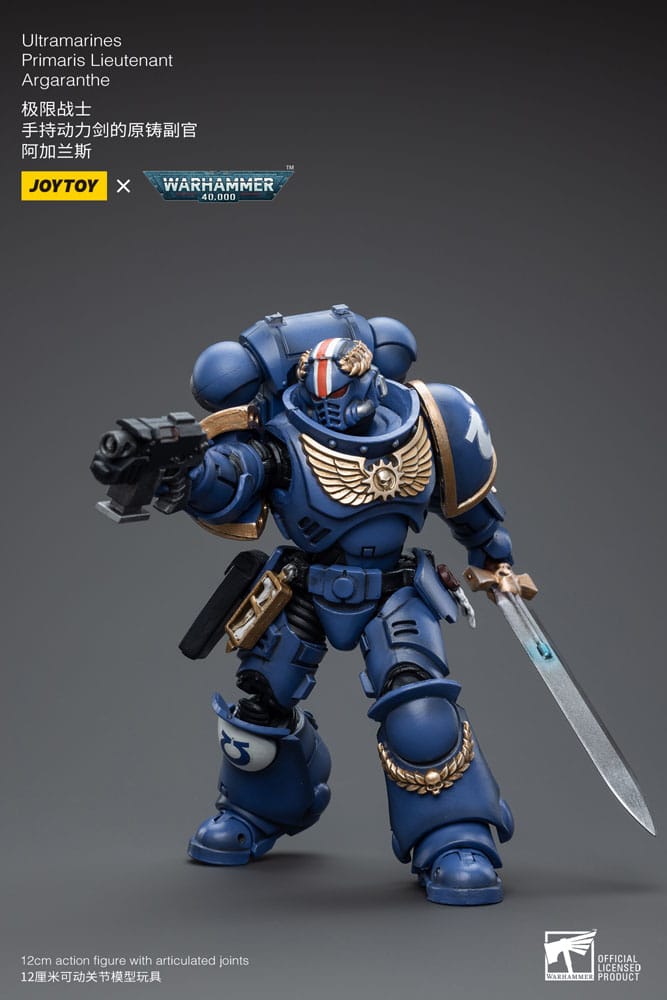 Warhammer 40k Actionfigur 1/18 Ultramarines Primaris Lieutenant Argaranthe 12 cm - Preorder - ETA: 08.09.2025