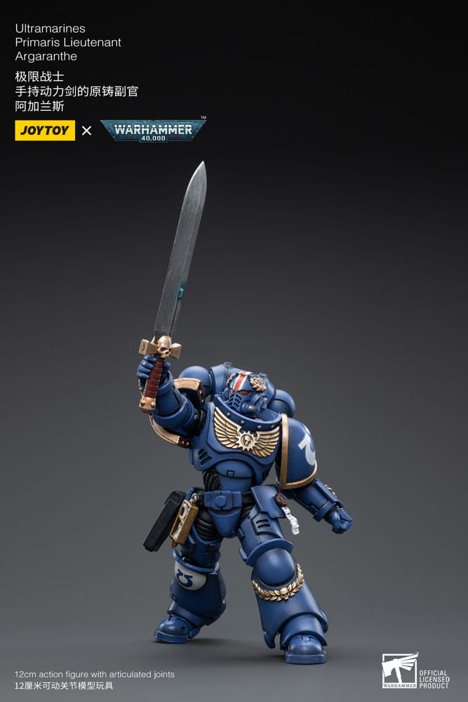 Warhammer 40k Actionfigur 1/18 Ultramarines Primaris Lieutenant Argaranthe 12 cm - Preorder - ETA: 08.09.2025