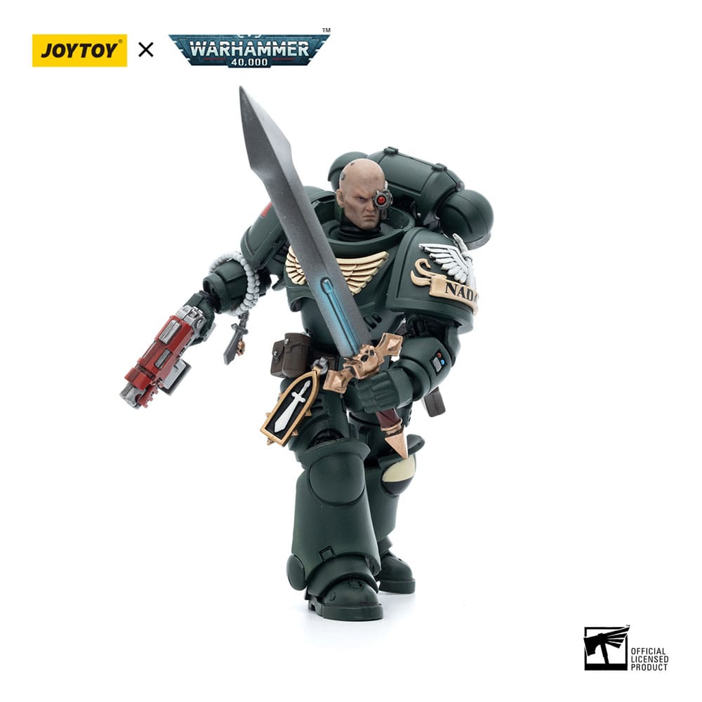 Warhammer 40k Actionfigur 1/18 Dark Angels Intercessors Brother Nadael 12 cm - Preorder - ETA: 25.02.2026