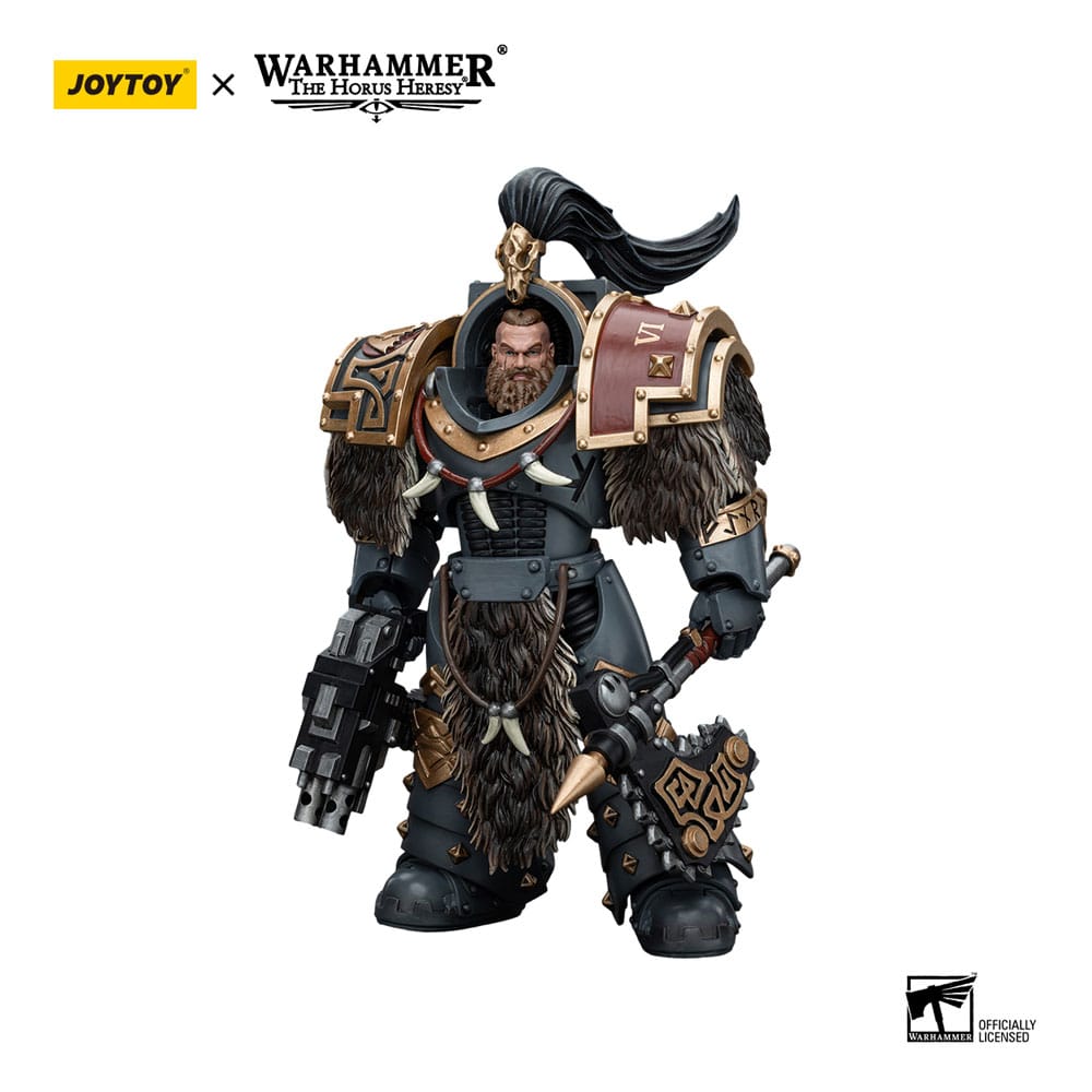 Warhammer The Horus Heresy Actionfigur 1/18 Space Wolves Varagyr Wolf Guard Squad Varagyr Terminator 4 12 cm - Preorder - ETA: 12.12.2025