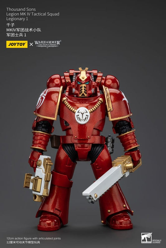 Warhammer The Horus Heresy Actionfigur 1/18 Thousand Sons Legion MK IV Tactical Squad Legionary 1 12 cm       - Versand: 5-7 Tage nach Bestellung