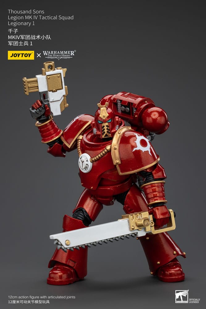 Warhammer The Horus Heresy Actionfigur 1/18 Thousand Sons Legion MK IV Tactical Squad Legionary 1 12 cm - Versand: 5-7 Tage nach Bestellung
