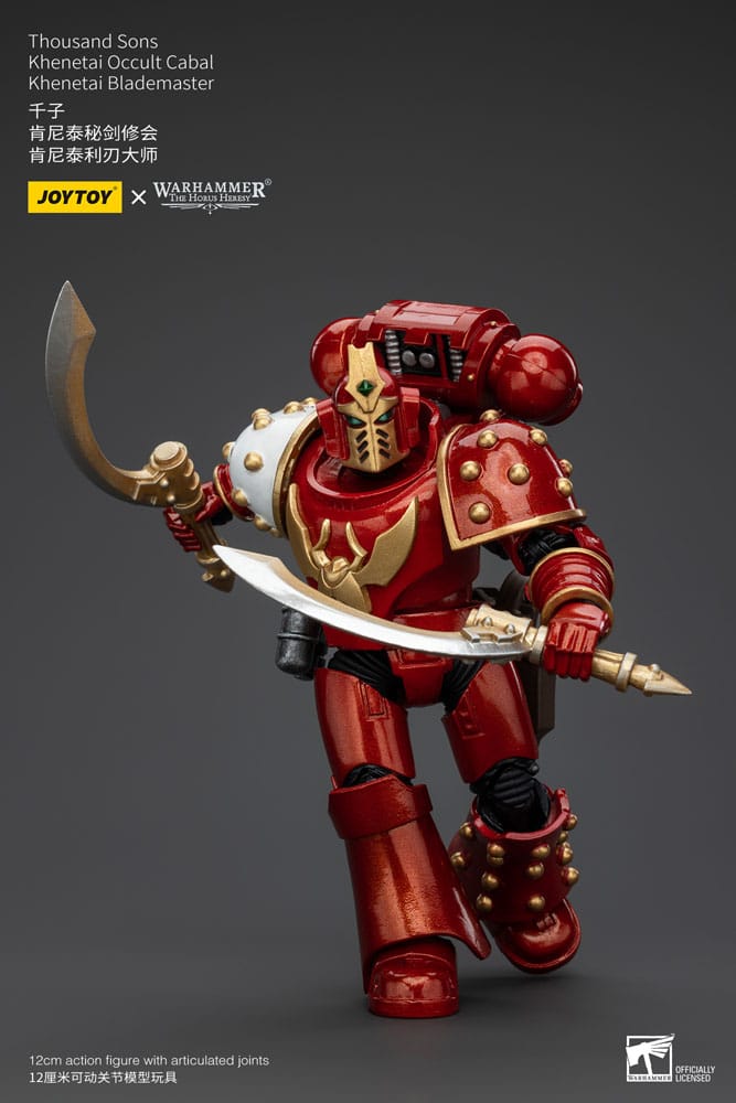 Warhammer The Horus Heresy Actionfigur 1/18 Thousand Sons Khenetai Occult Cabal Khenetai Blademaster 12 cm - Versand: 5-7 Tage nach Bestellung