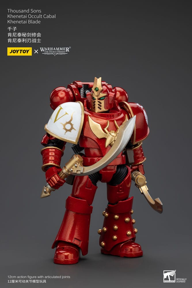 Warhammer The Horus Heresy Actionfigur 1/18 Thousand Sons Khenetai Occult Cabal Khenetai Blade 12 cm - Versand: 5-7 Tage nach Bestellung