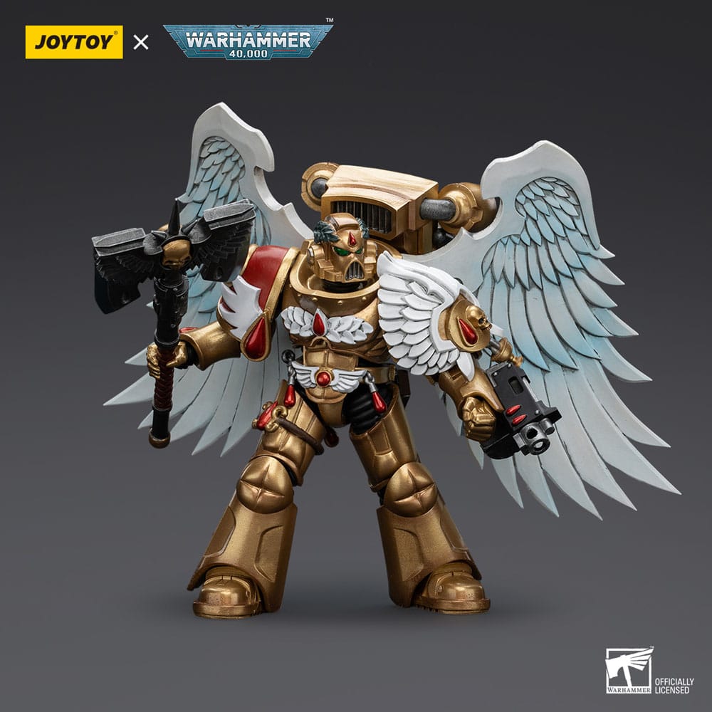 Warhammer 40,000 Actionfigur 1/18 Blood Angels Sanguinary Guard with Encarmine Axe 12 cm - Versand: 5-7 Tage nach Bestellung