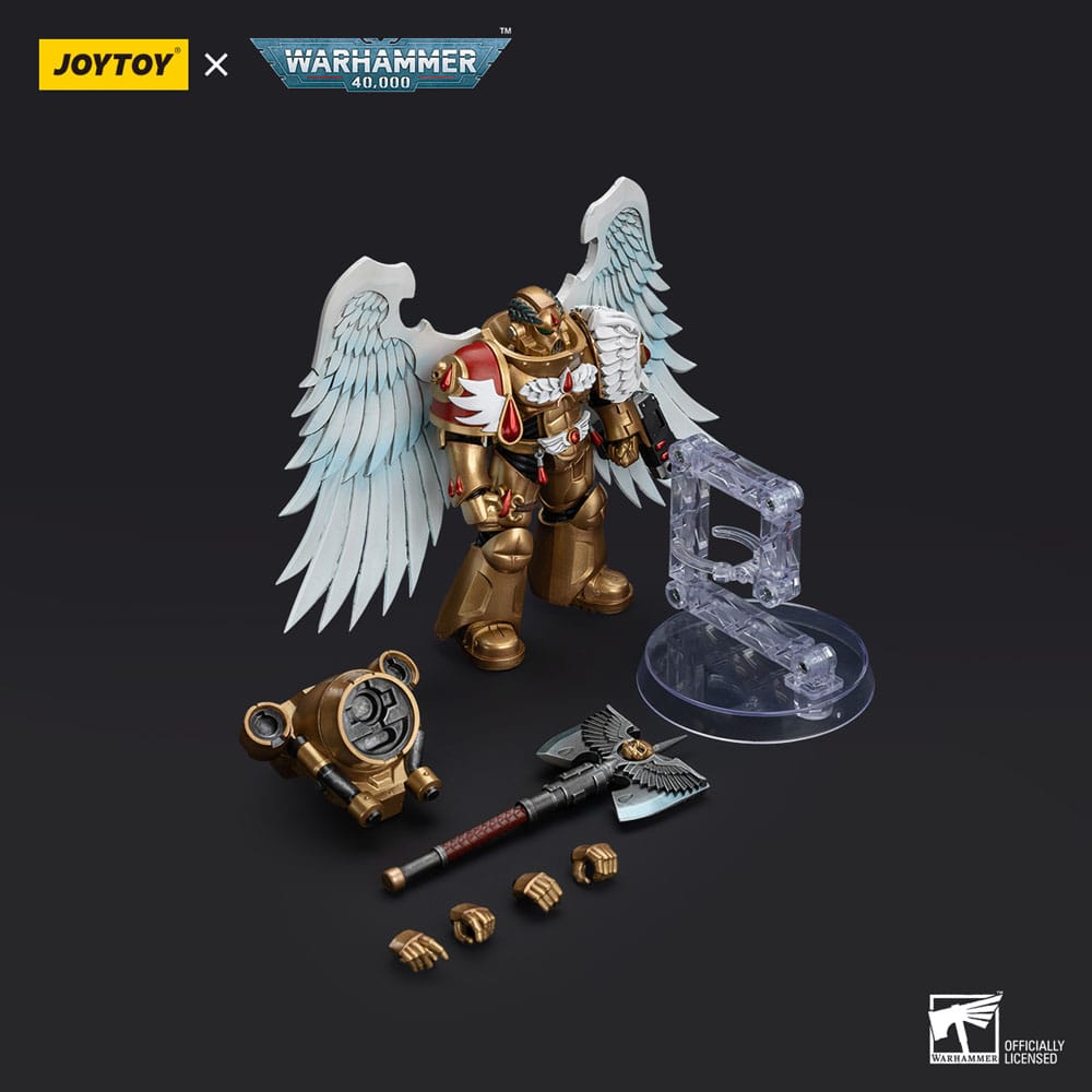 Warhammer 40,000 Actionfigur 1/18 Blood Angels Sanguinary Guard with Encarmine Axe 12 cm - Versand: 5-7 Tage nach Bestellung