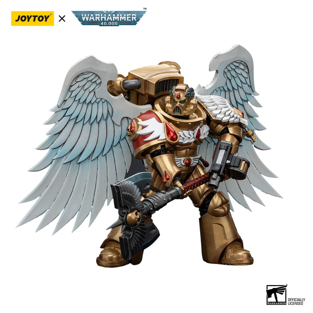 Warhammer 40,000 Actionfigur 1/18 Blood Angels Sanguinary Guard with Encarmine Axe 12 cm - Versand: 5-7 Tage nach Bestellung