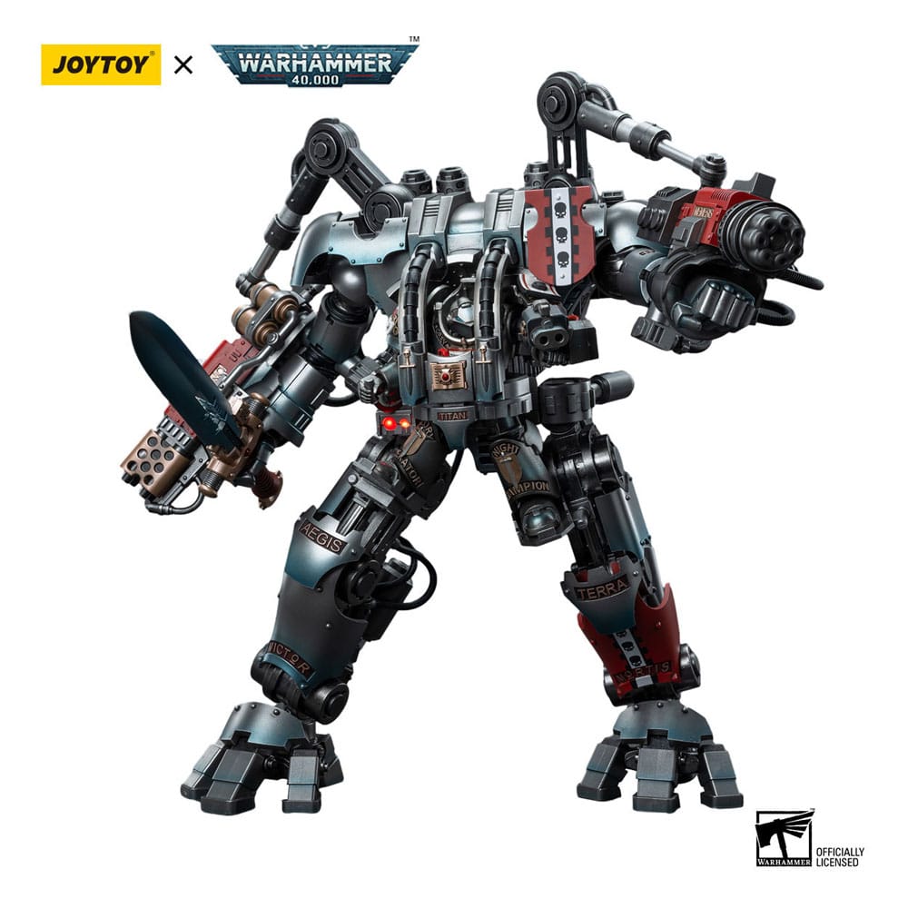 Warhammer 40k Actionfigur 1/18 Grey Knights Nemesis Dreadknight (Including Grey Knights Terminator Caddon Vibova) 12 cm - Versand: 5-7 Tage nach Bestellung