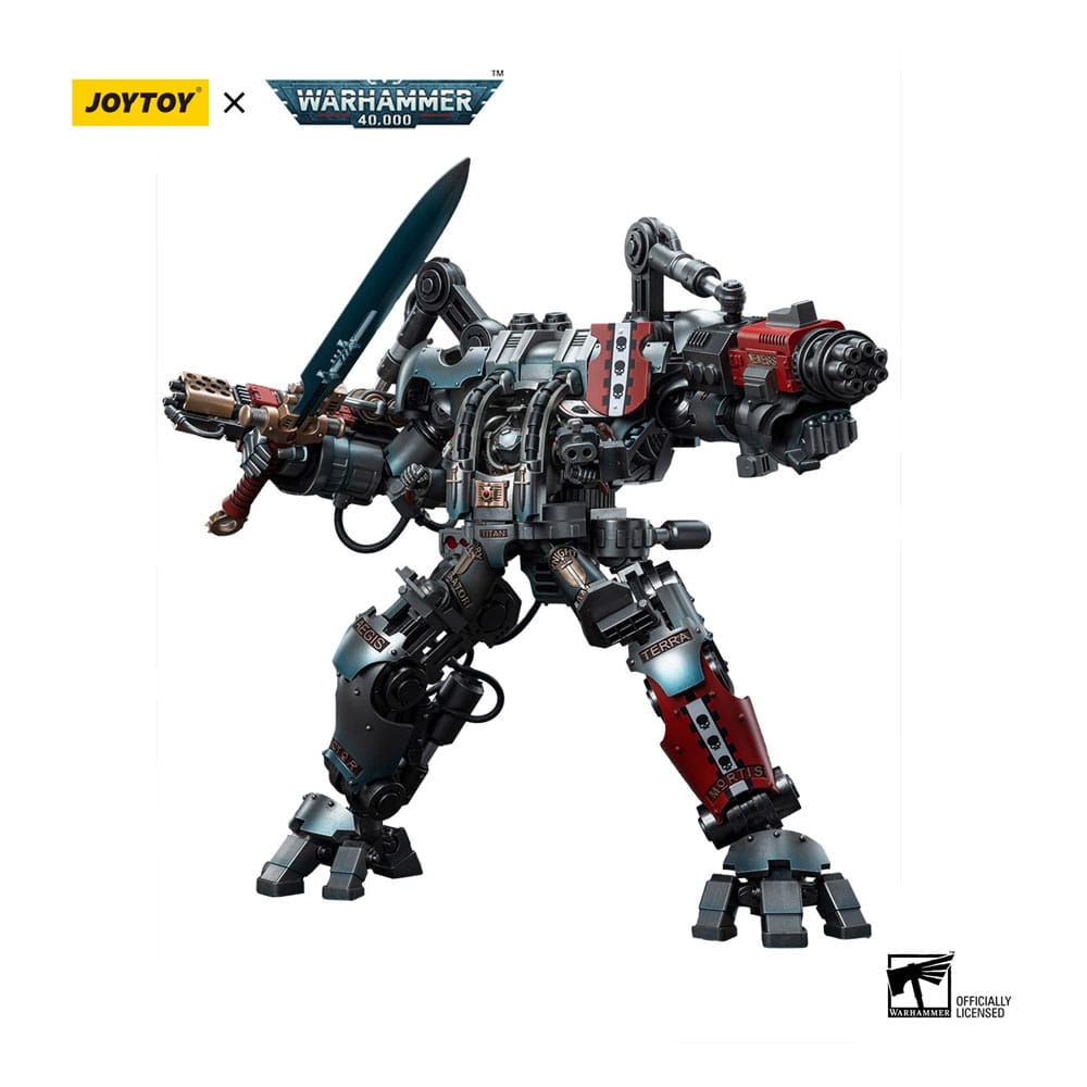 Warhammer 40k Actionfigur 1/18 Grey Knights Nemesis Dreadknight (Including Grey Knights Terminator Caddon Vibova) 12 cm - Versand: 5-7 Tage nach Bestellung