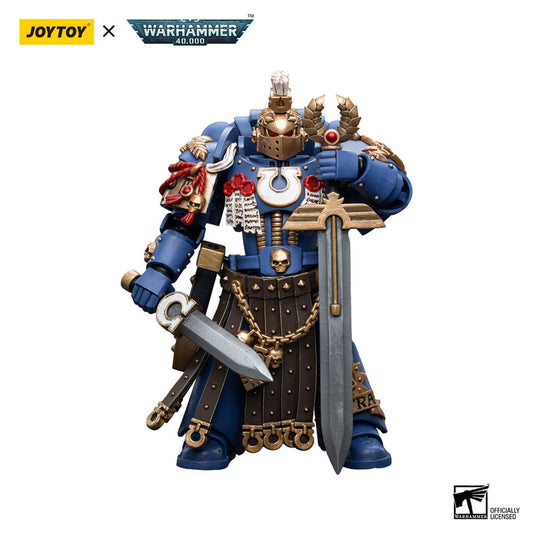 Warhammer 40k Actionfigur 1/18 Ultramarines Honour Guard Chapter Champion 12 cm - Versand: 5-7 Tage nach Bestellung