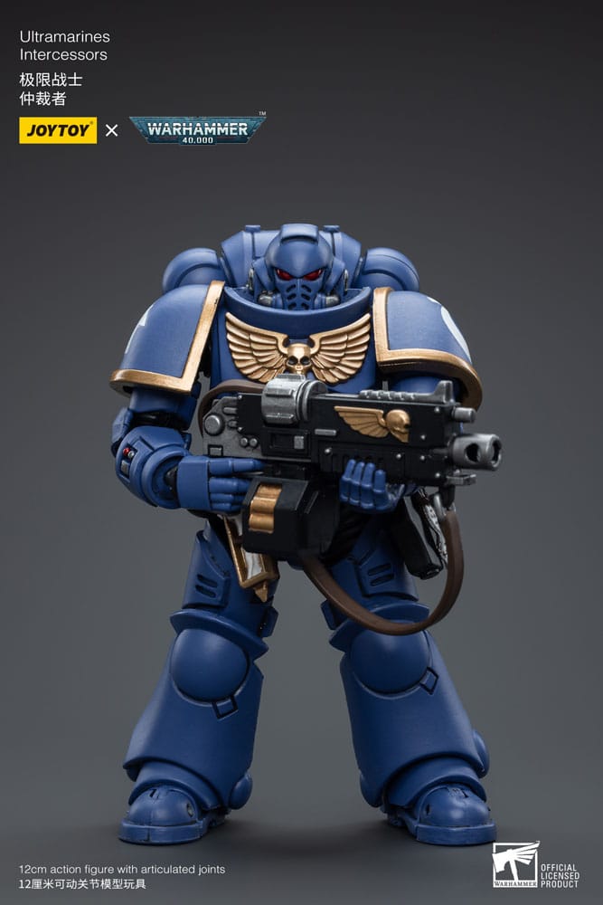 Warhammer 40k Actionfigur 1/18 Ultramarines Intercessors 12 cm - Preorder - ETA: 12.12.2025