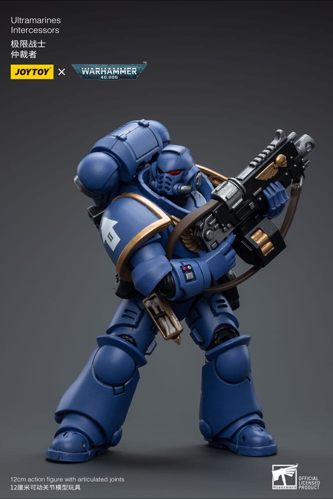 Warhammer 40k Actionfigur 1/18 Ultramarines Intercessors 12 cm - Preorder - ETA: 12.12.2025