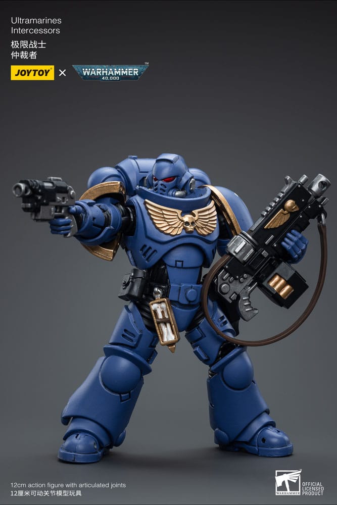 Warhammer 40k Actionfigur 1/18 Ultramarines Intercessors 12 cm - Preorder - ETA: 12.12.2025