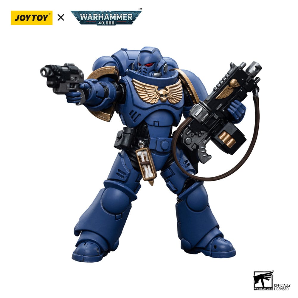 Warhammer 40k Actionfigur 1/18 Ultramarines Intercessors 12 cm - Preorder - ETA: 12.12.2025