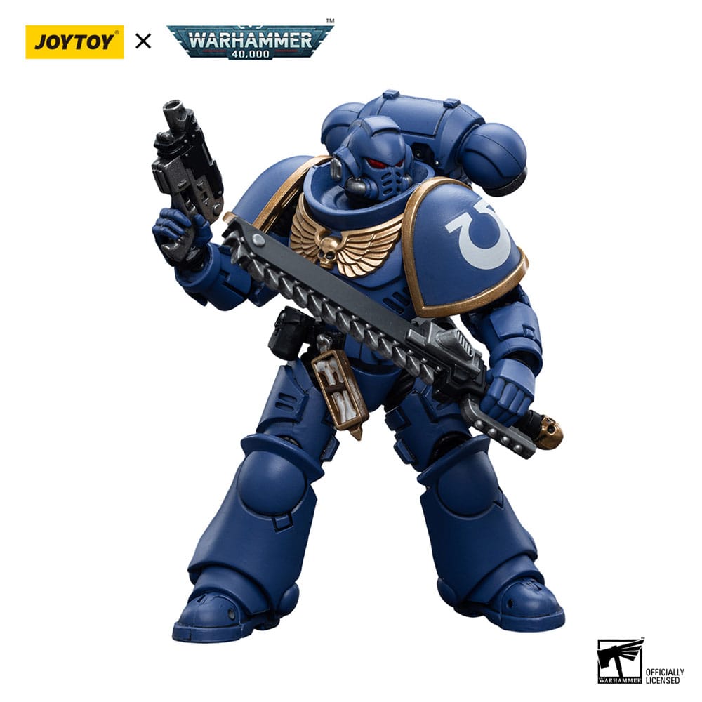 Warhammer 40k Actionfigur 1/18 Ultramarines Intercessors 12 cm - Preorder - ETA: 12.12.2025