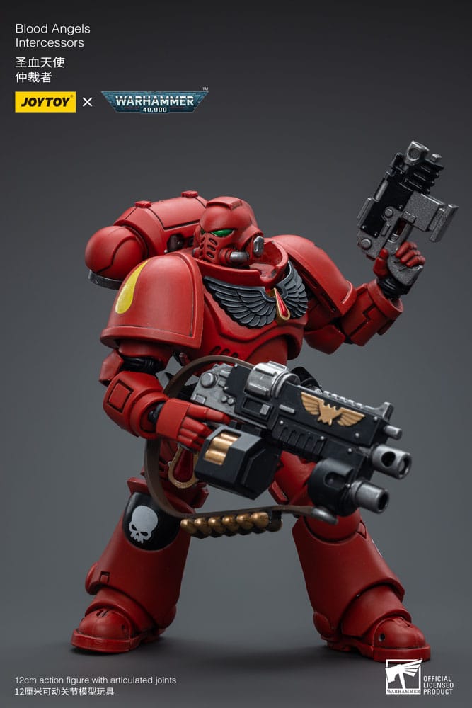 Warhammer 40k Actionfigur 1/18 Blood Angels Intercessors 12 cm - Preorder - ETA: 25.02.2026