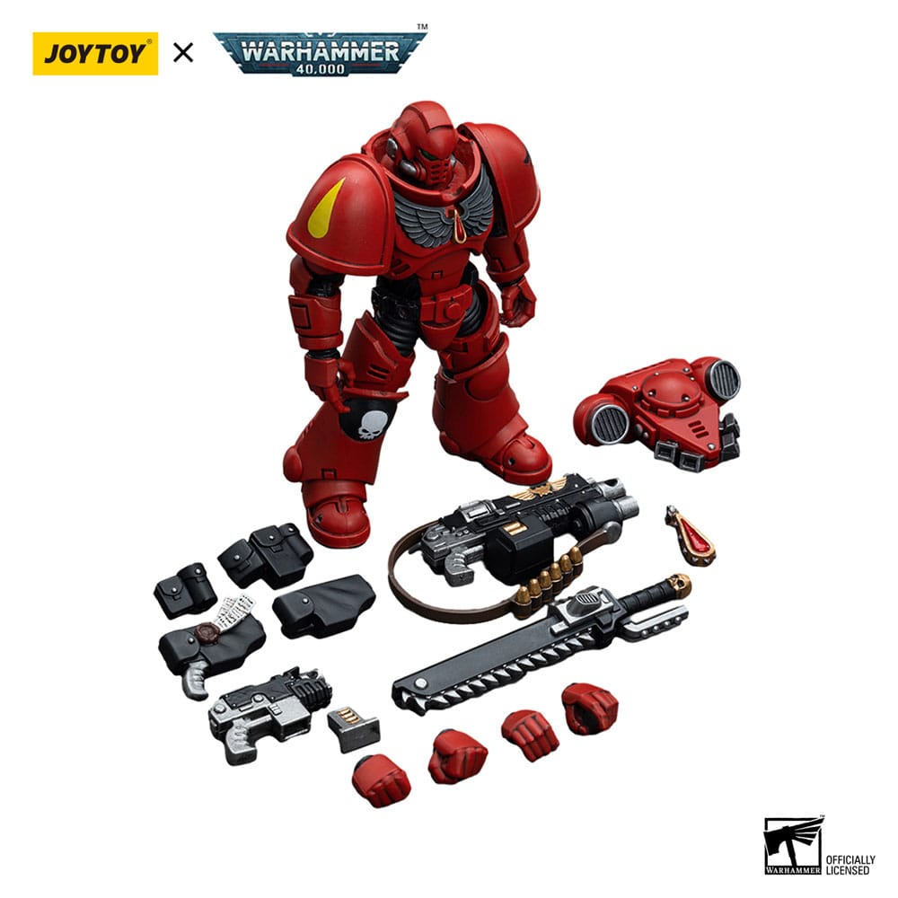 Warhammer 40k Actionfigur 1/18 Blood Angels Intercessors 12 cm - Preorder - ETA: 25.02.2026