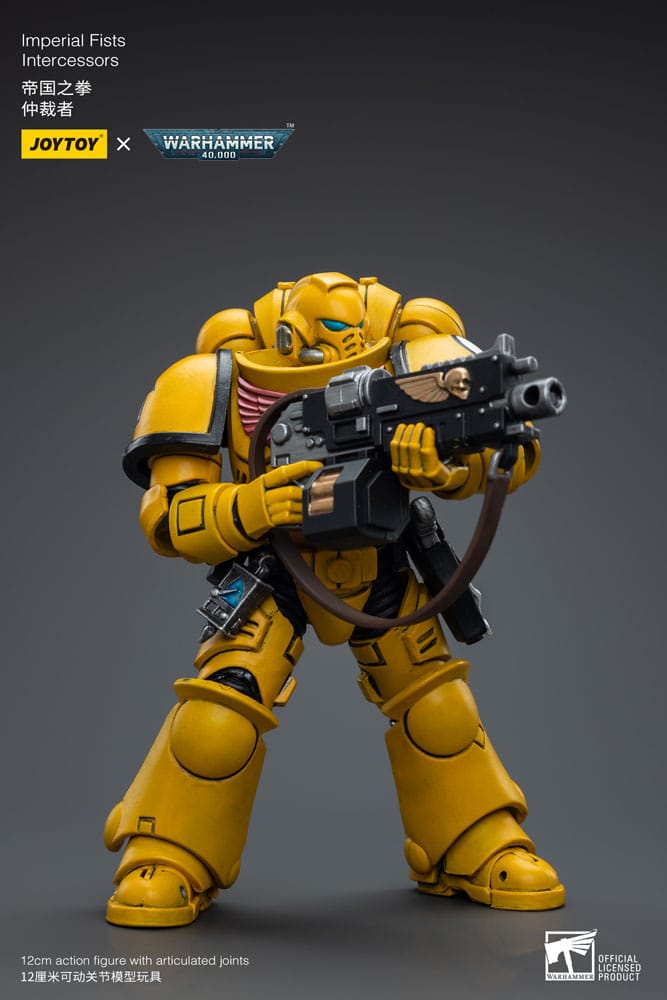 Warhammer 40k Actionfigur 1/18 Imperial Fists Intercessors 12 cm - Preorder - ETA: 26.01.2026